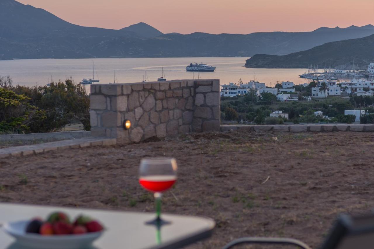 Sea, Sunset & Garden View Parasporos Houses, Milos Adamantas  Ngoại thất bức ảnh
