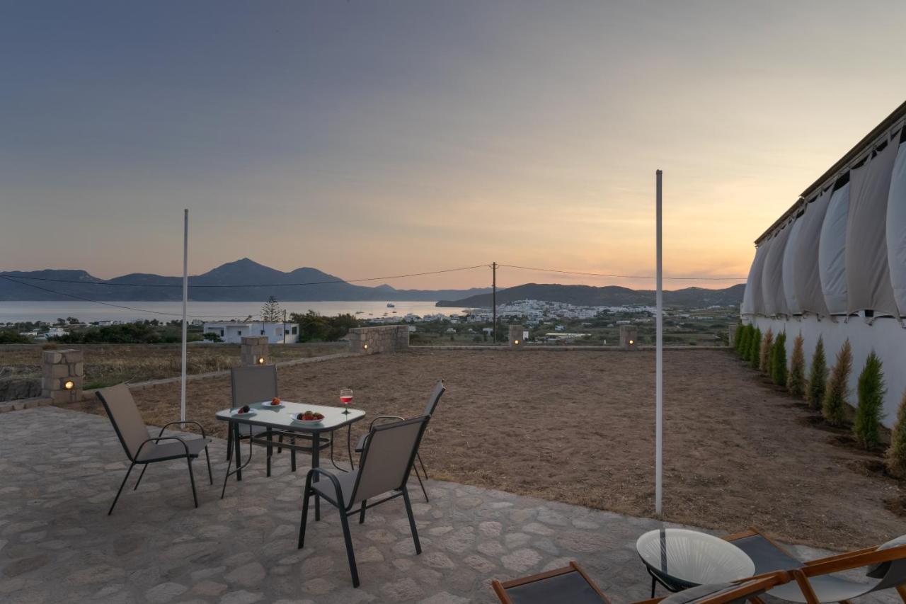 Sea, Sunset & Garden View Parasporos Houses, Milos Adamantas  Ngoại thất bức ảnh