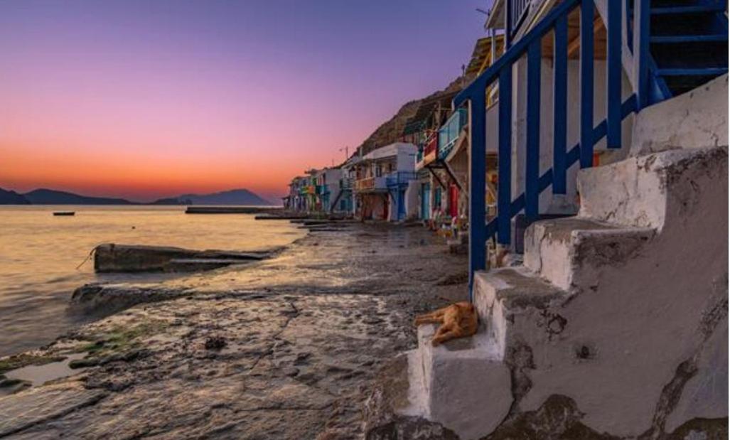 Sea, Sunset & Garden View Parasporos Houses, Milos Adamantas  Ngoại thất bức ảnh